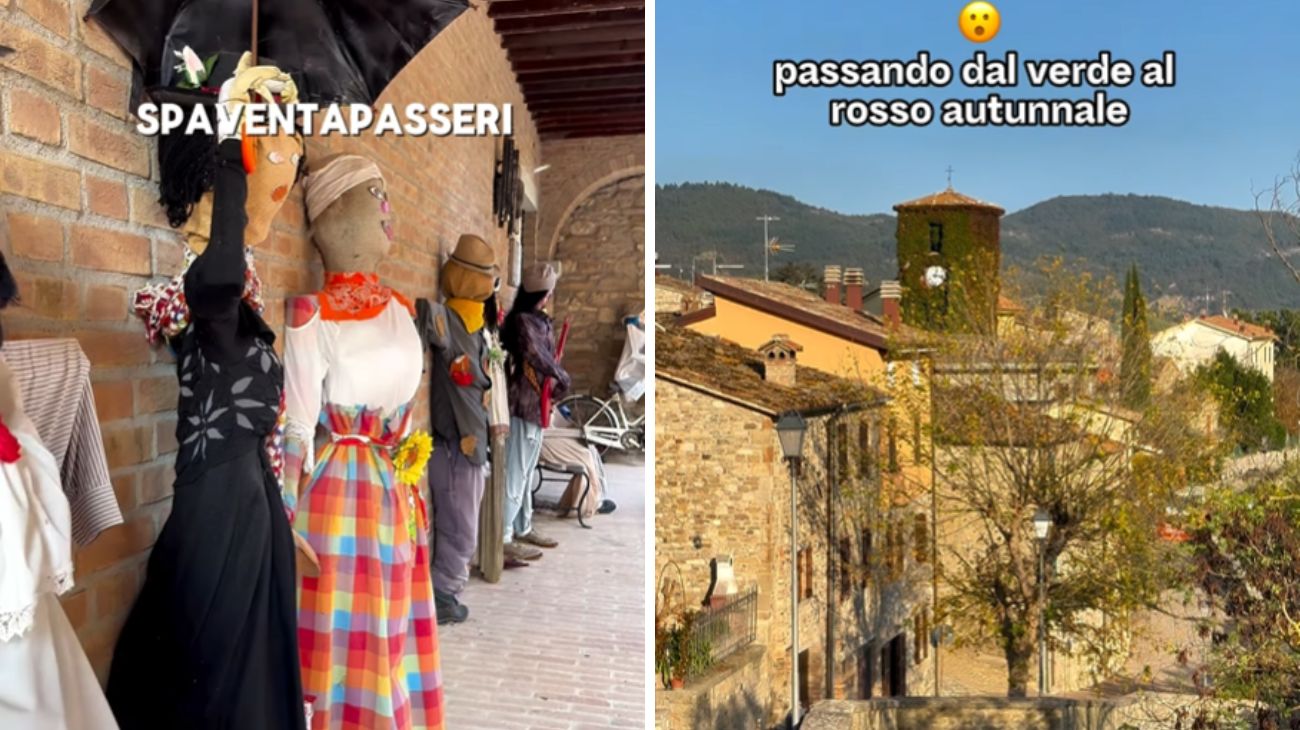 Marche, borgo suggestivo. Fonte Instagram