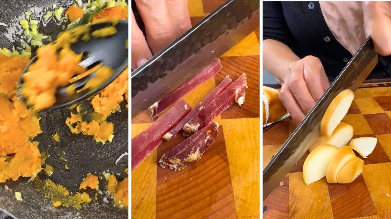 Risoni zucca speck Frafoodlove