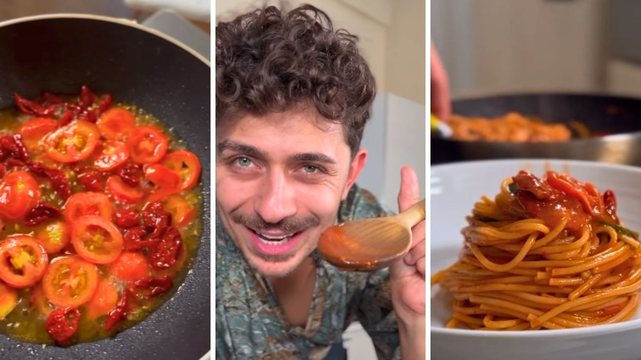 Spaghetti pomodoro Fabio Amato