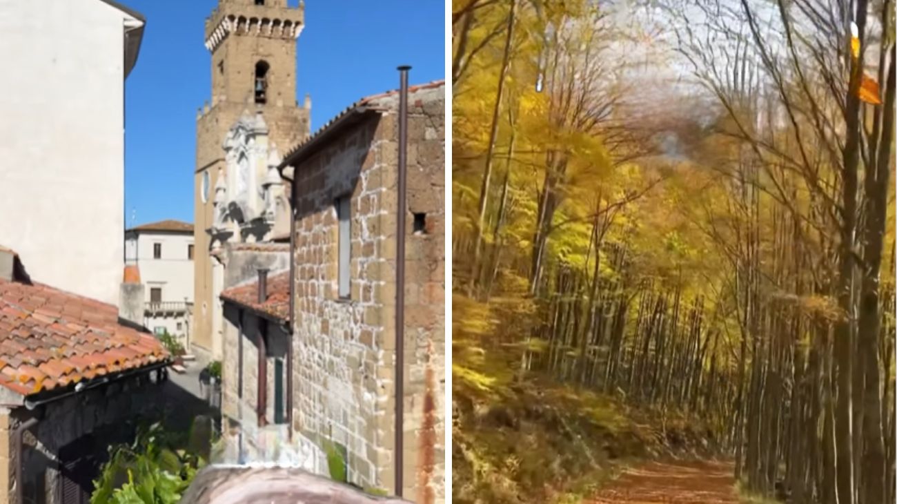 Toscana itinerario Fonte social