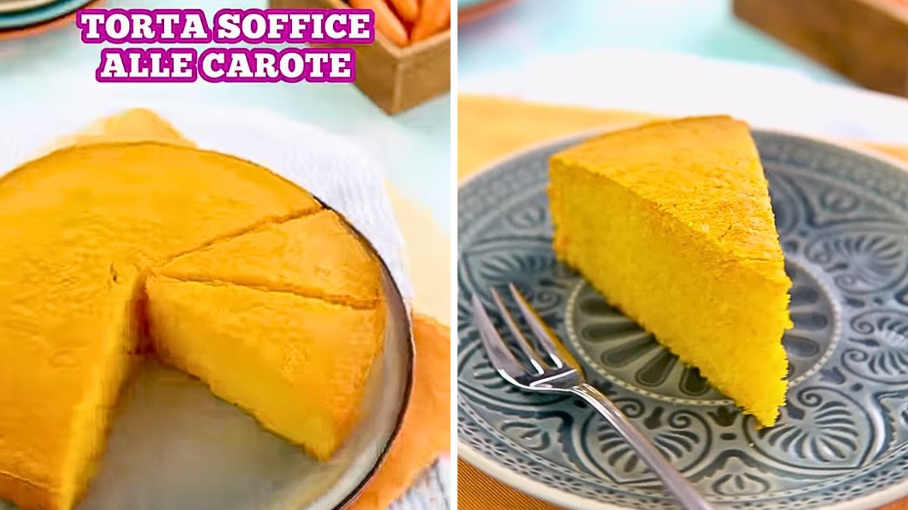 Torta soffice alle carote