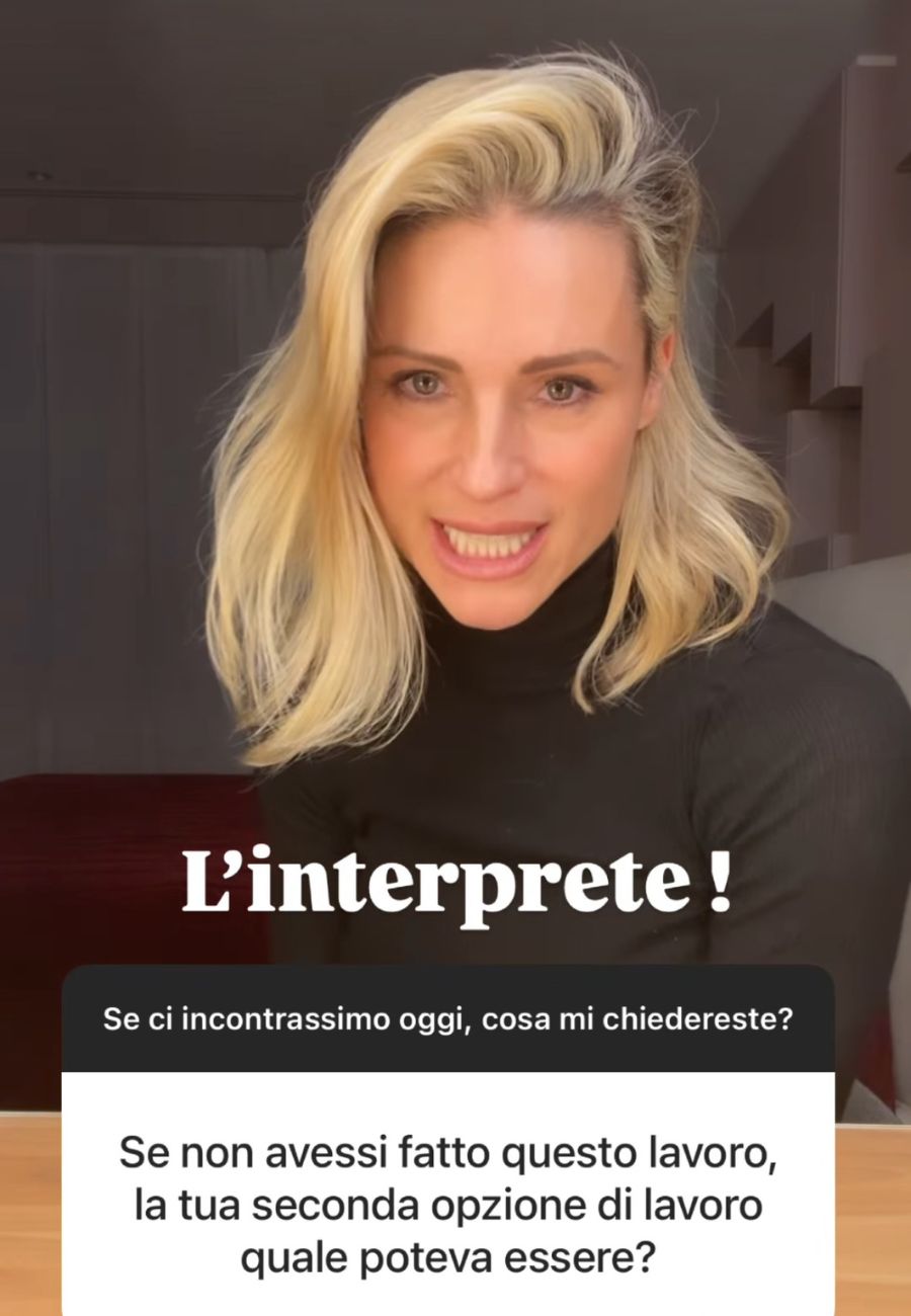 Dal profilo social di Michelle Hunziker, le risposte ai fan