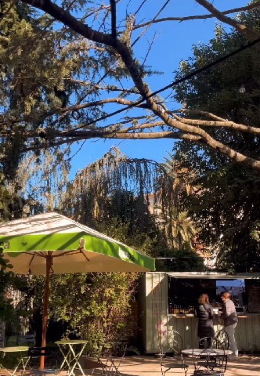 Dal profilo social di Theweekenders, giardino magico nel cuore di Roma