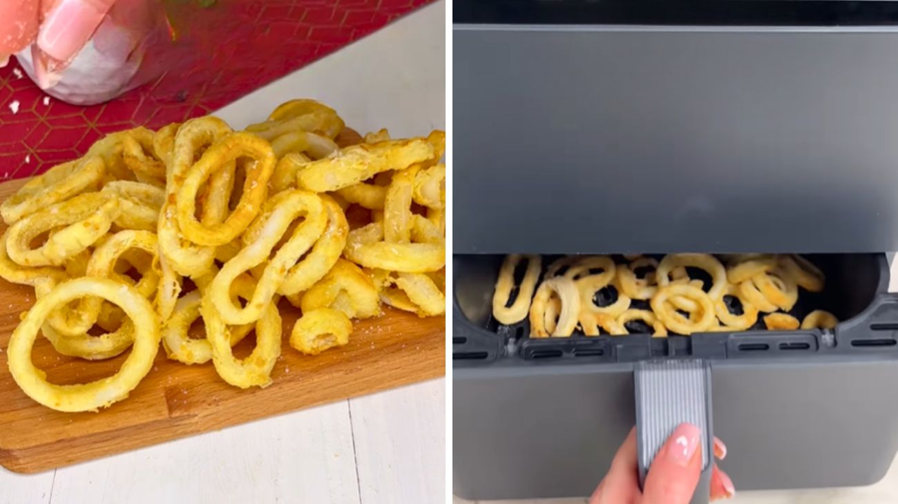 Friggitrice ad aria, gamberi e calamari Profilo social Friggitrice ad aria