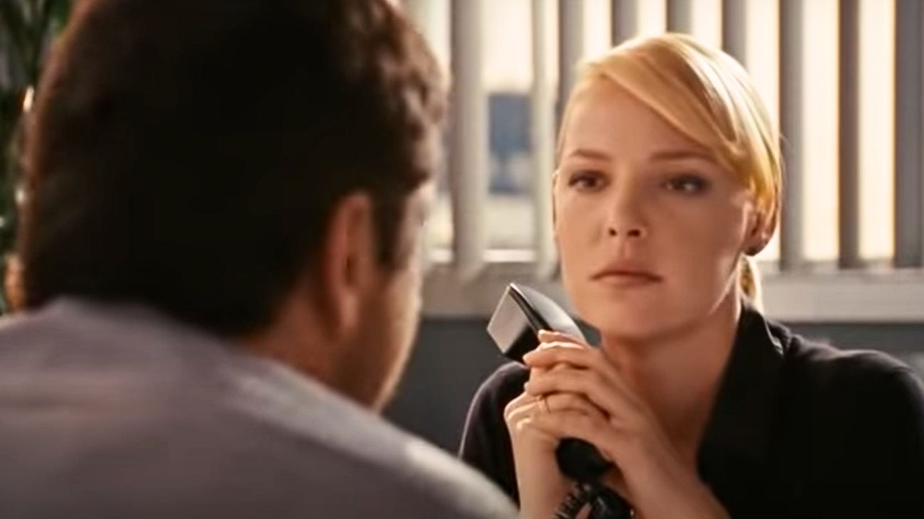 Katherine Heigl nel film La dura verità, Stasera in tv