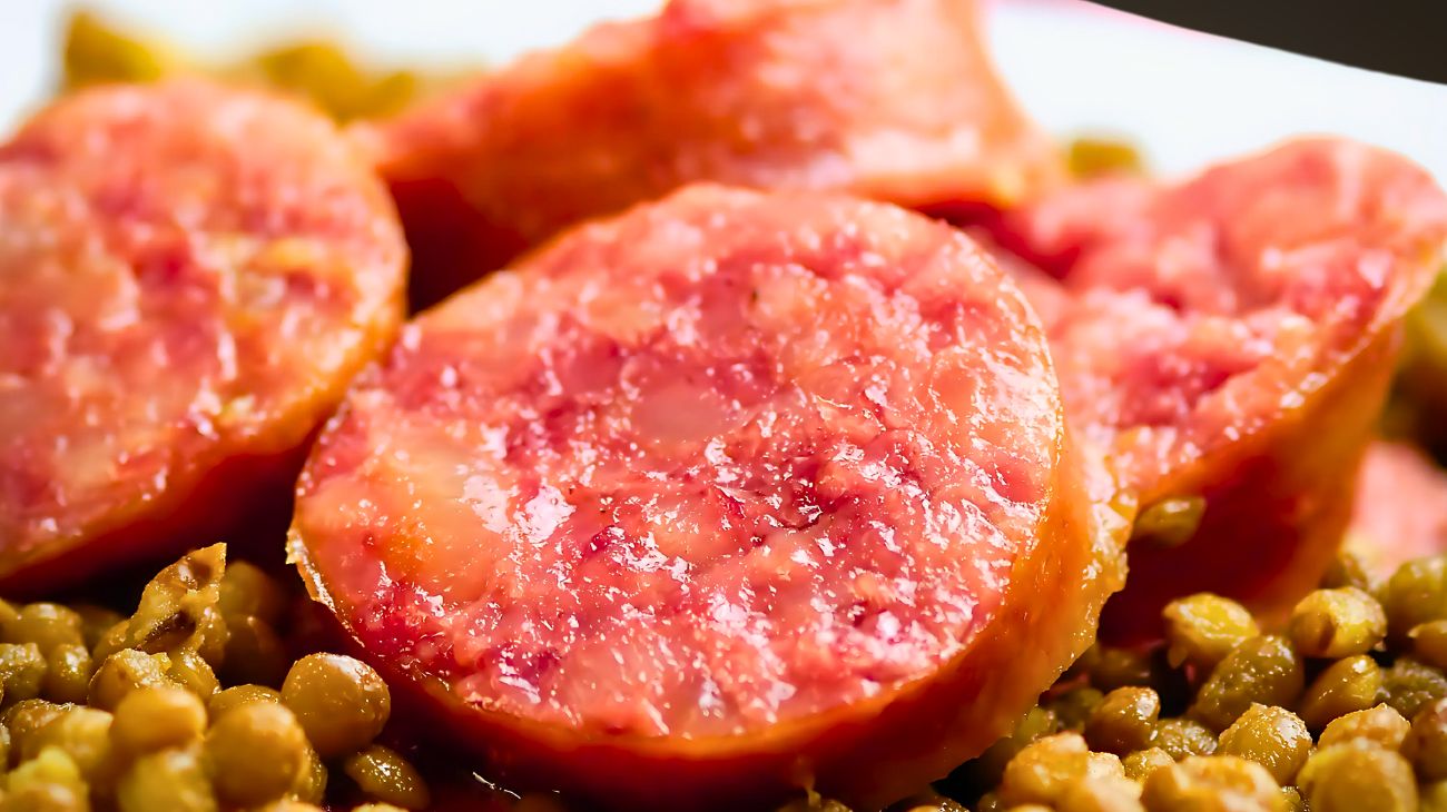 Zampone con le lenticchie