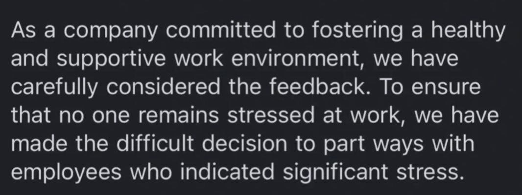 dipendenti licenziati