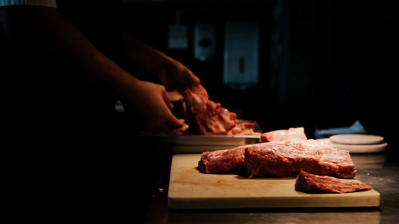 Cottura della carne in friggitrice ad aria