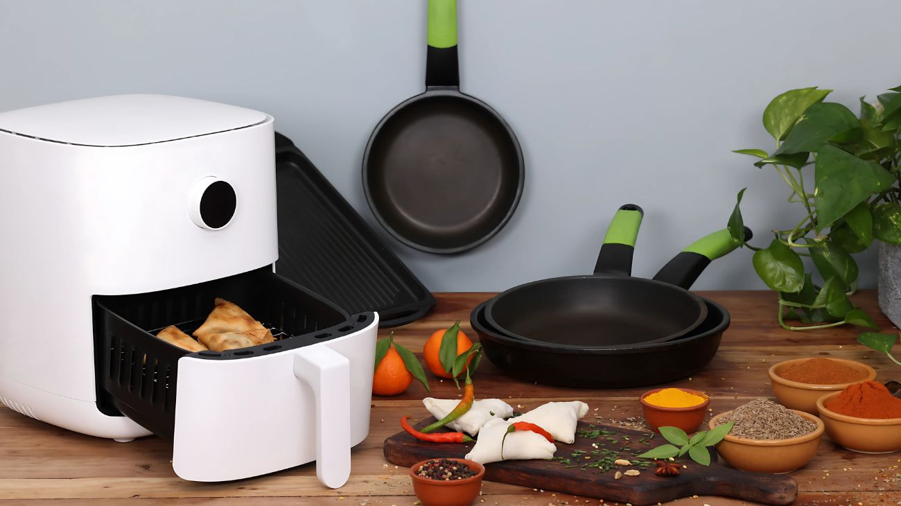 Friggitrice ad aria, pane