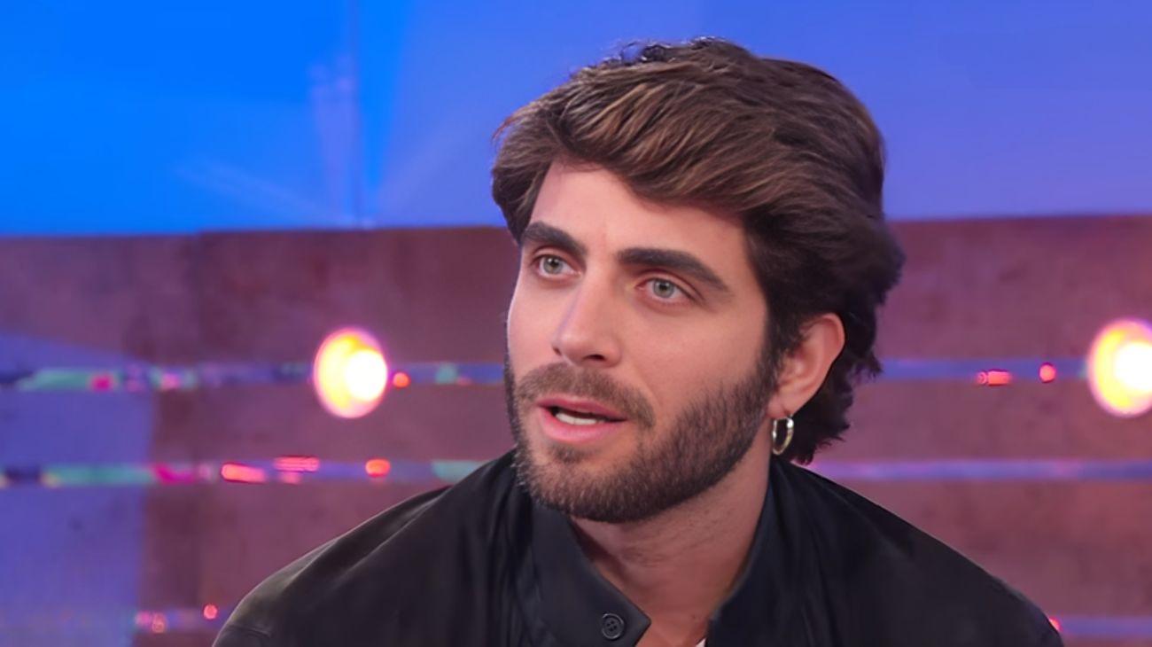 Marco Rossetti durante un'intervista