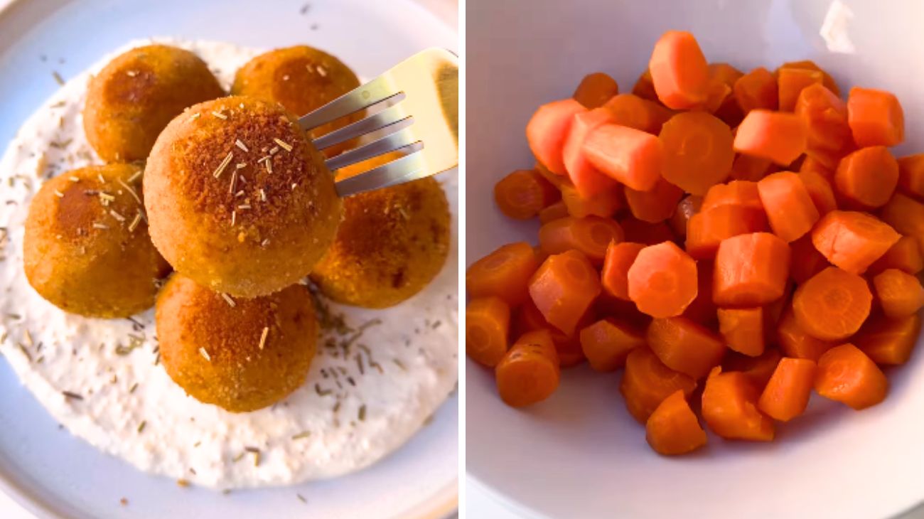 Polpette di carote, Profilo candy healty