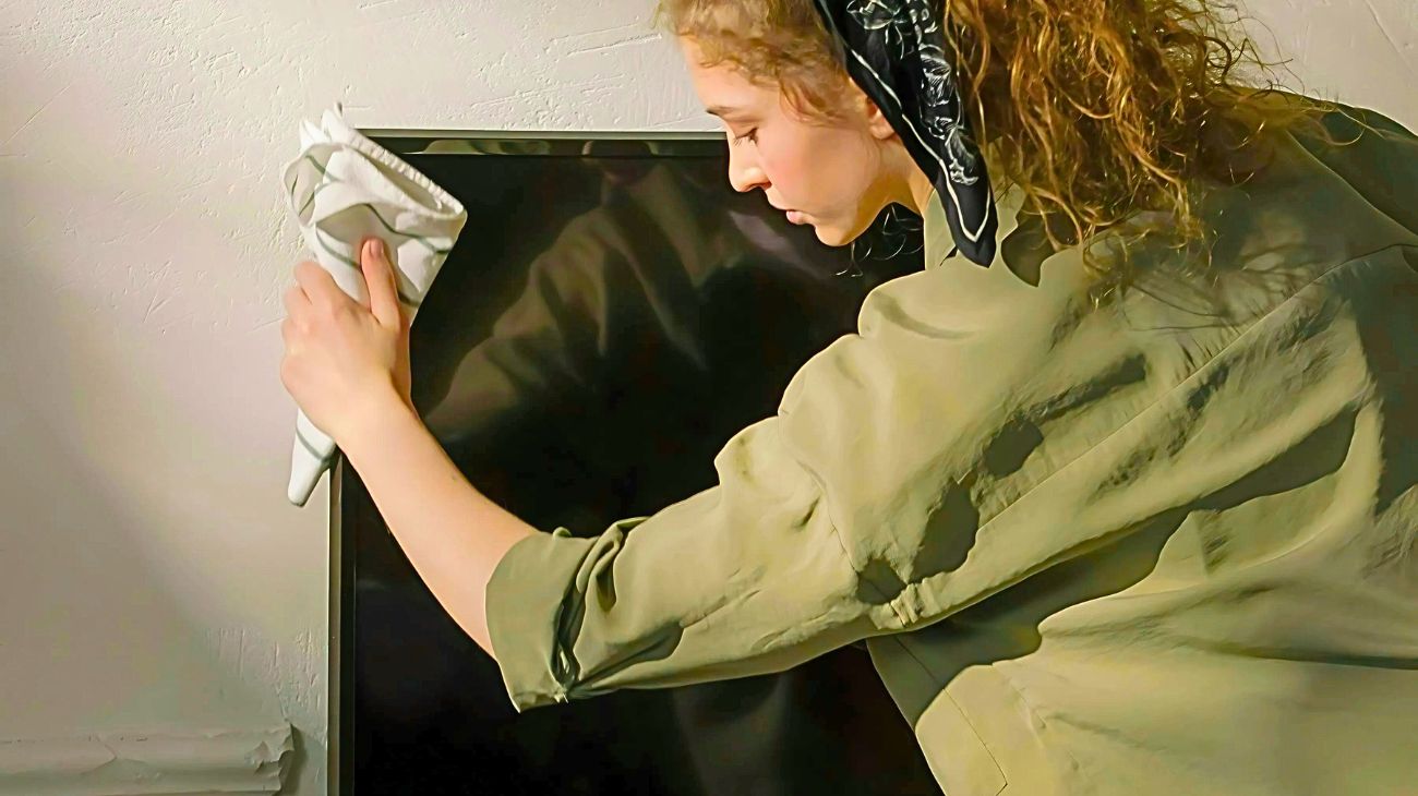 Pulire lo schermo della tv