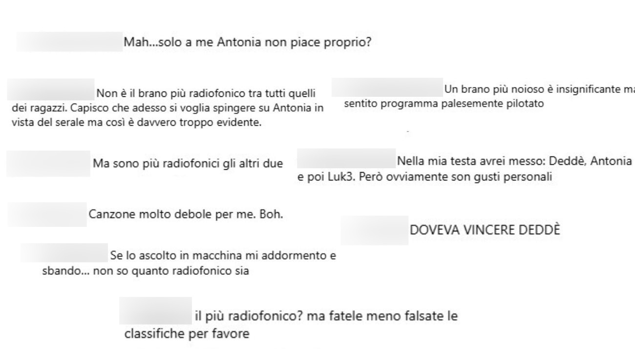 commenti pubblico