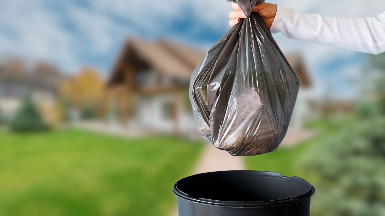 Buttare la spazzatura