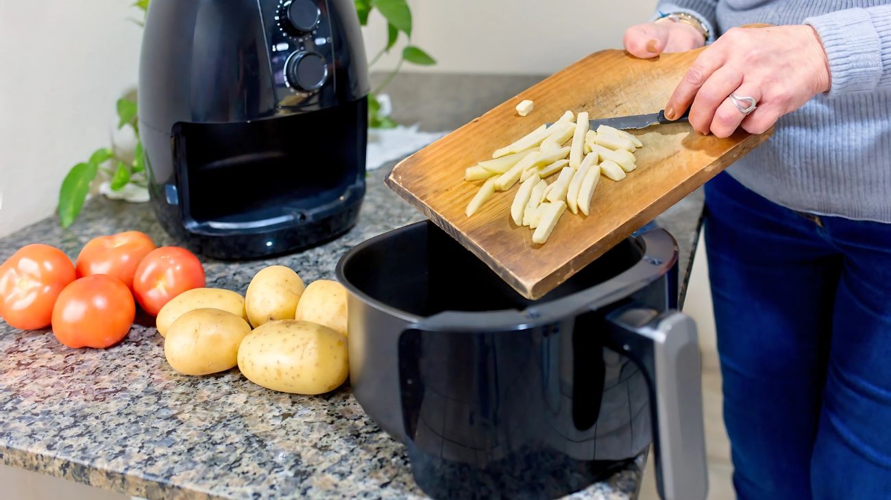 friggitrice aria cibi