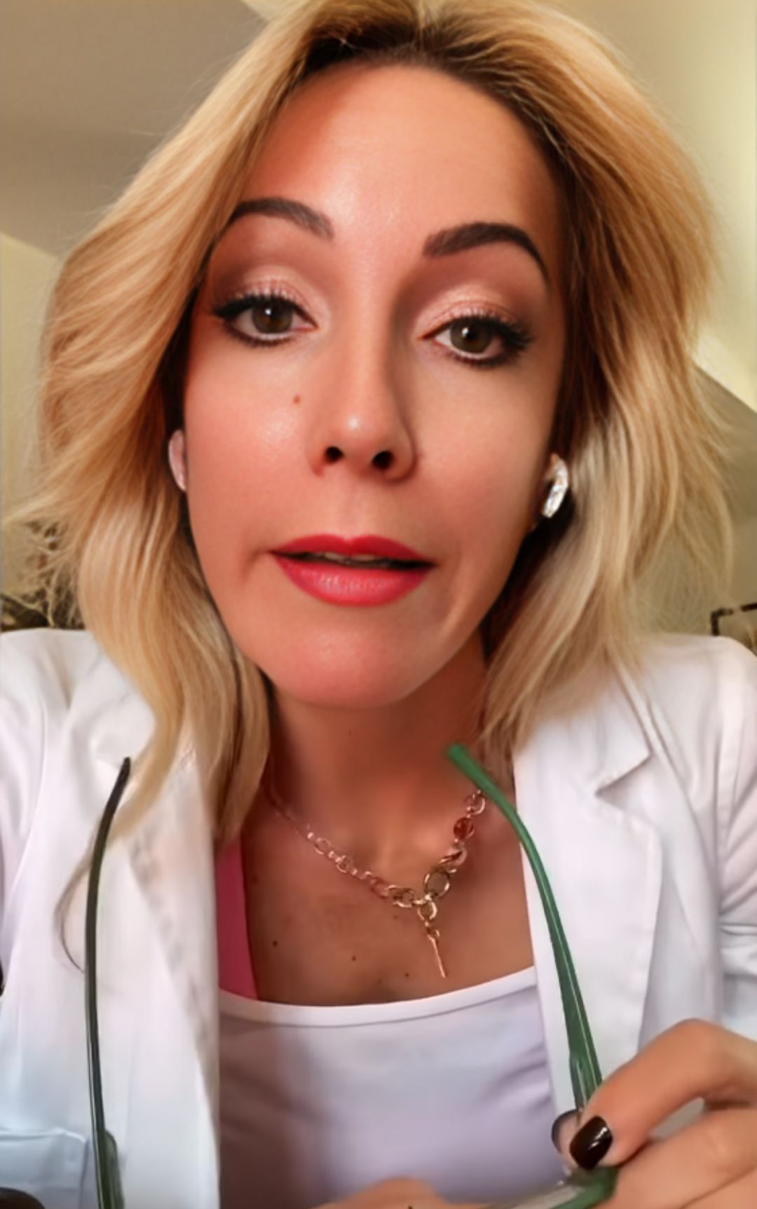 la nutrizionista sui social