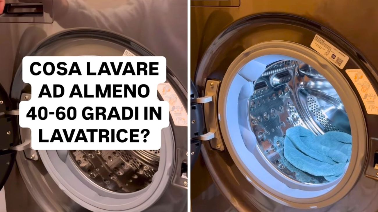 lavatrice 40° 60°
