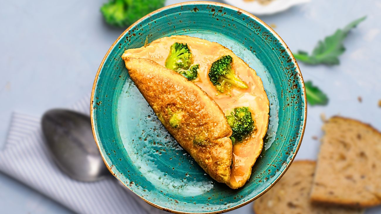 Omelette di broccoli