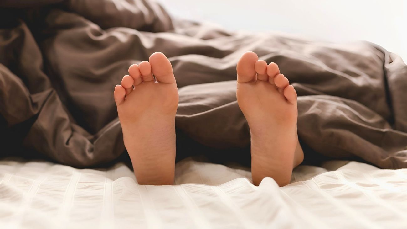 paura dormire piedi scoperti