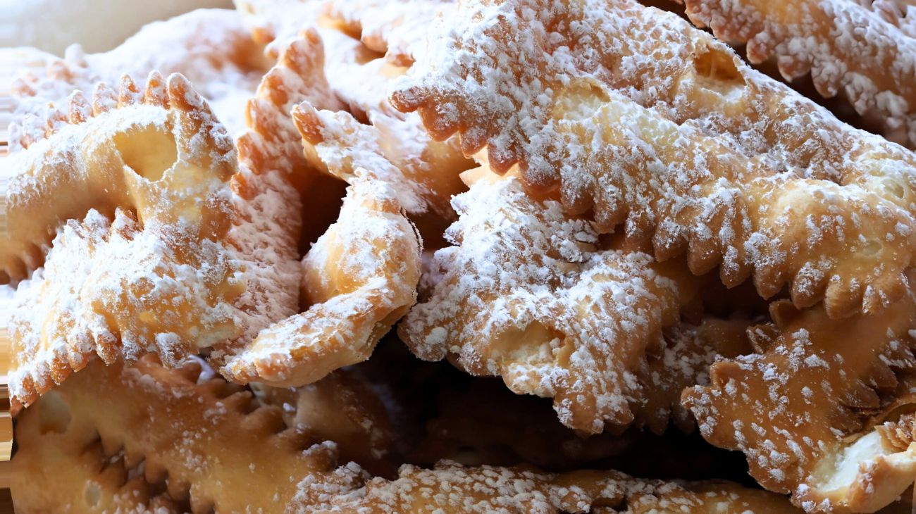 Chiacchiere all'arancia