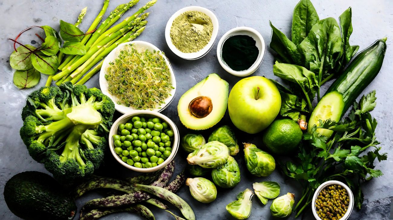 Cibi di colore verde, perchè c'è chi non li mangia