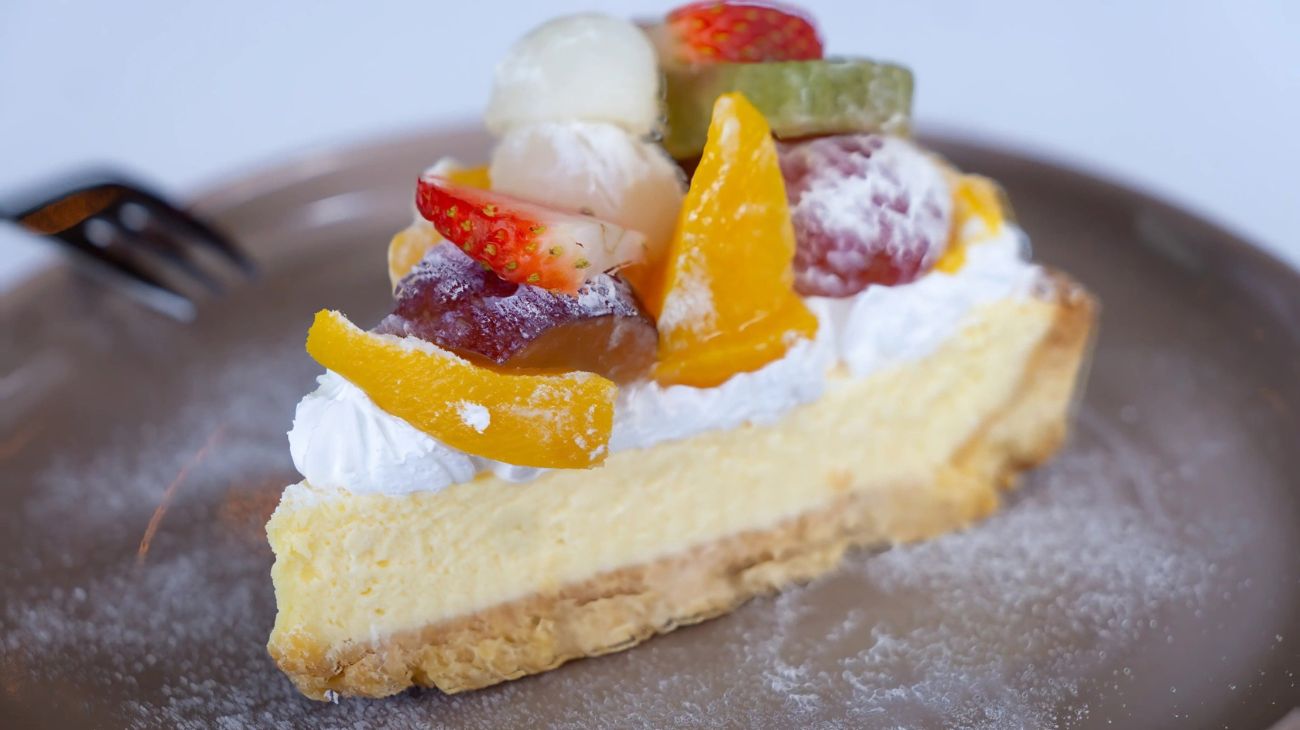 Crostata crema pasticcera e frutta fresca