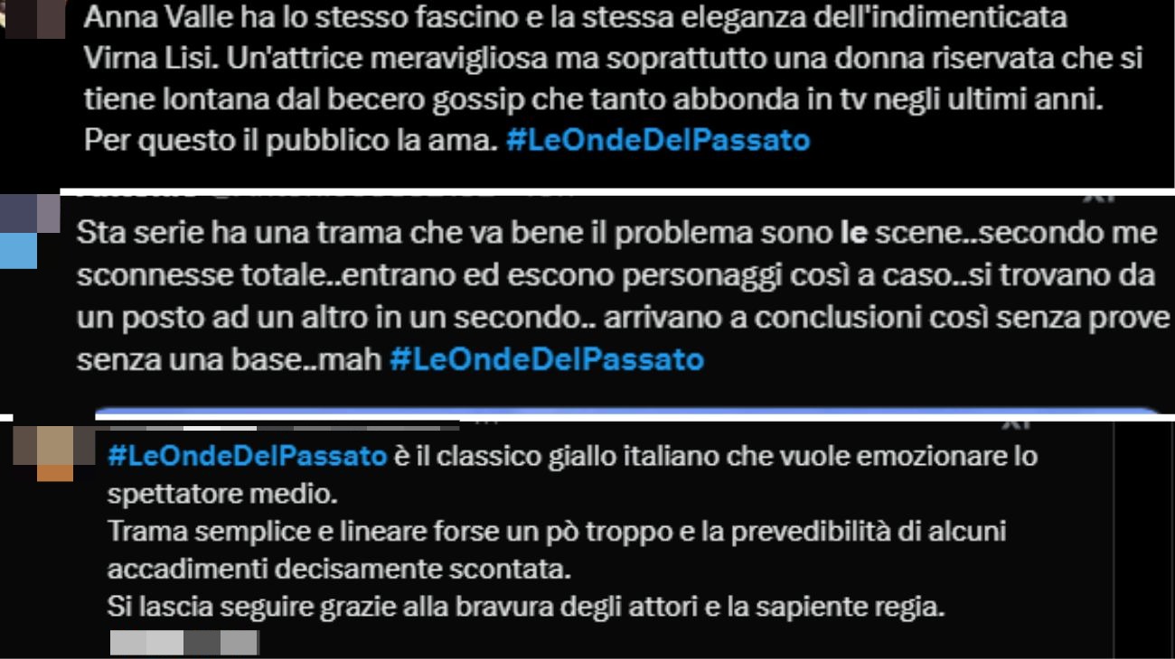 Dai commenti Twitter su Le onde del mio passato
