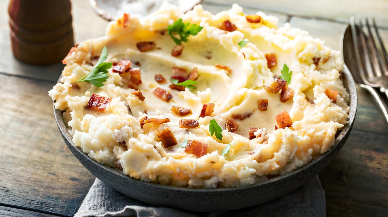 Purè di patate dolci e castagne