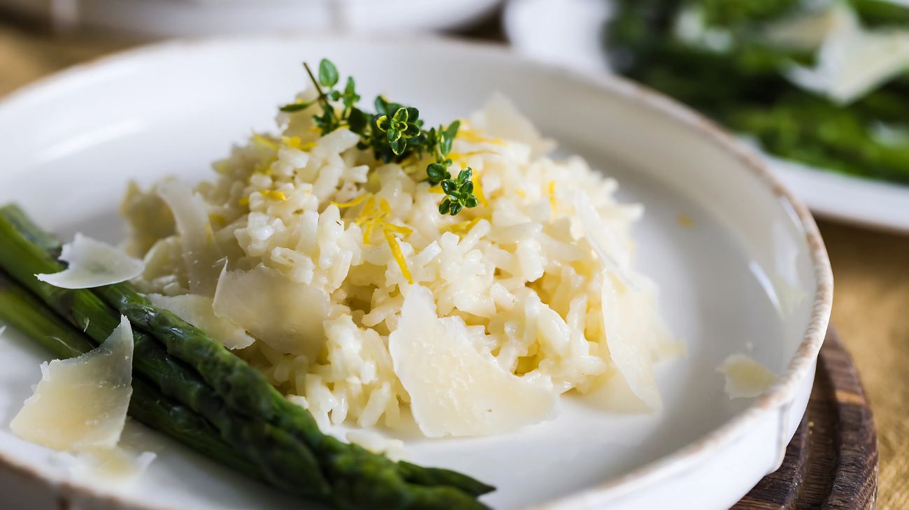 Risotto limone e timo