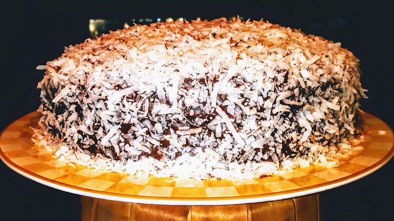 Torta cocco e cioccolato fondente