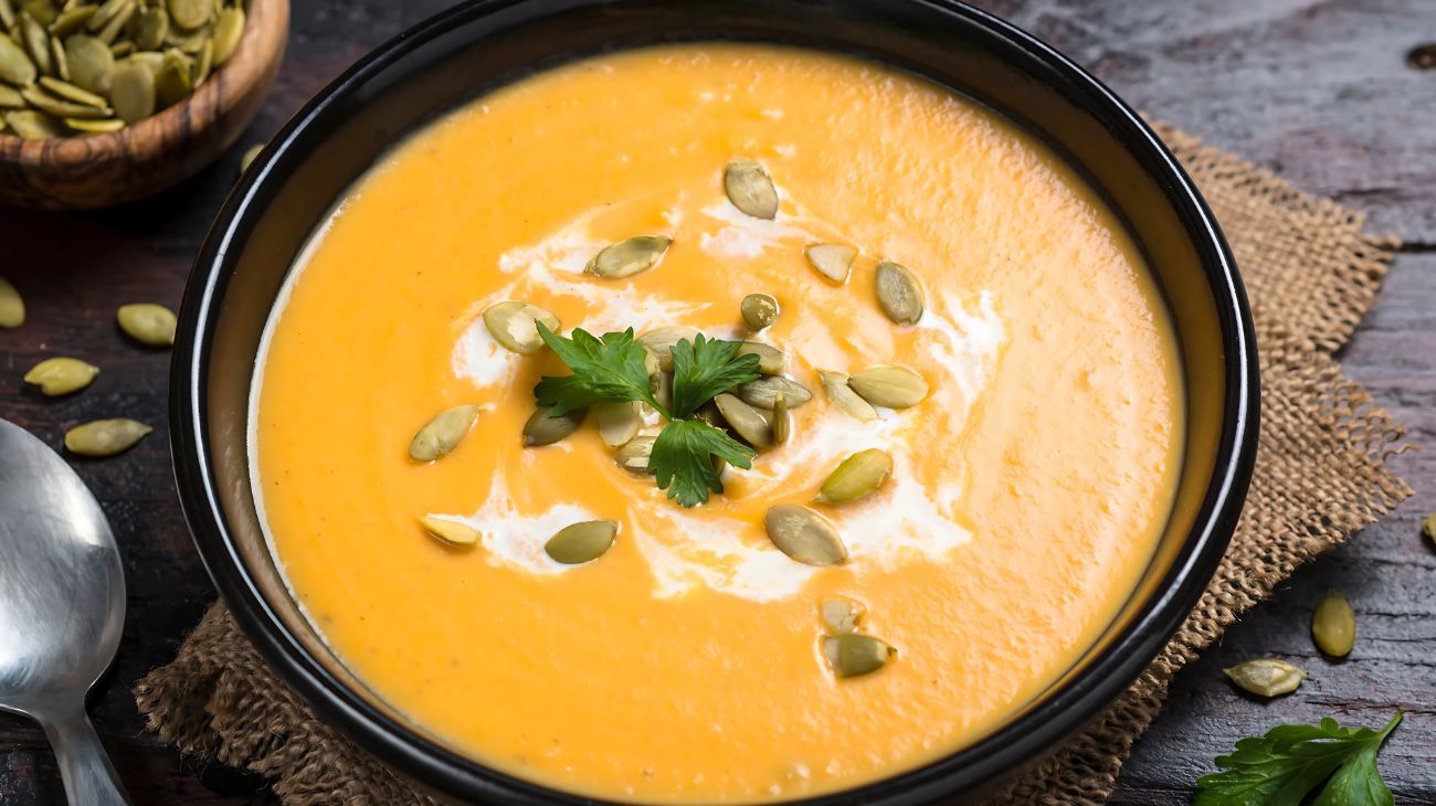 Vellutata di zucca, ricetta