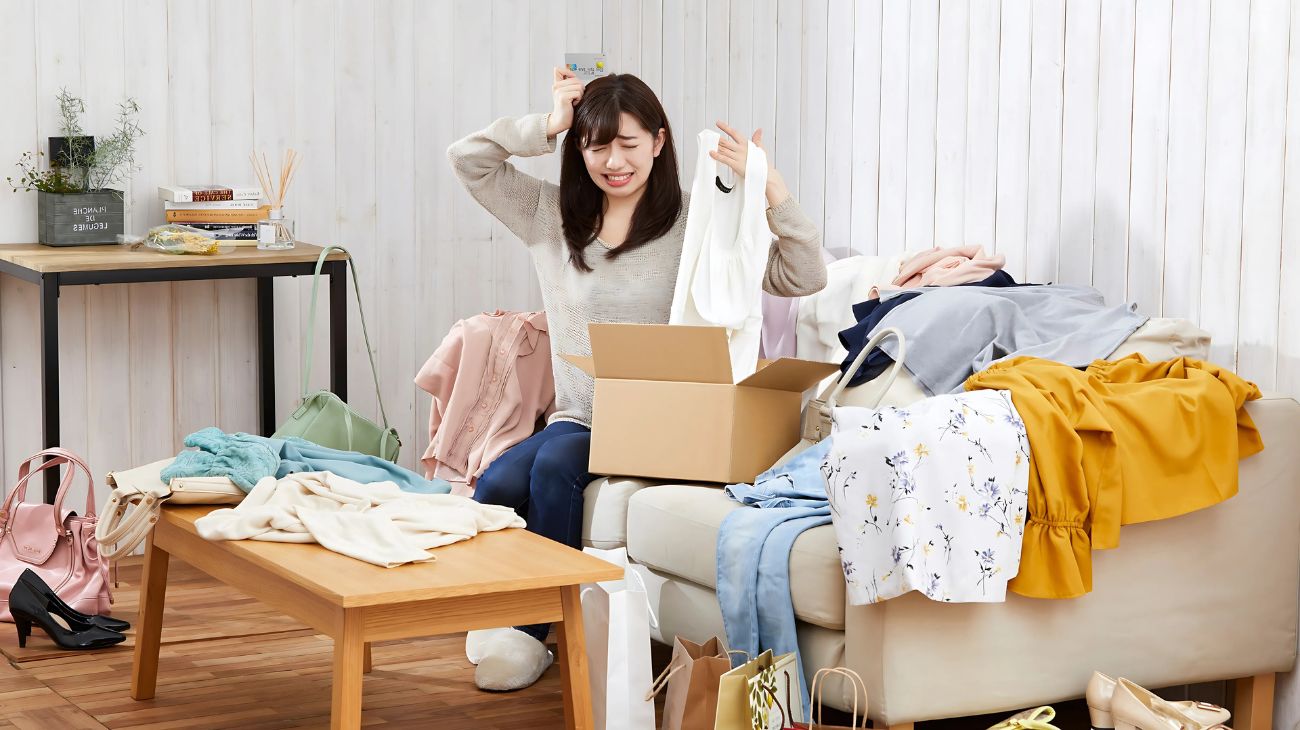 accumulare oggetti inutili