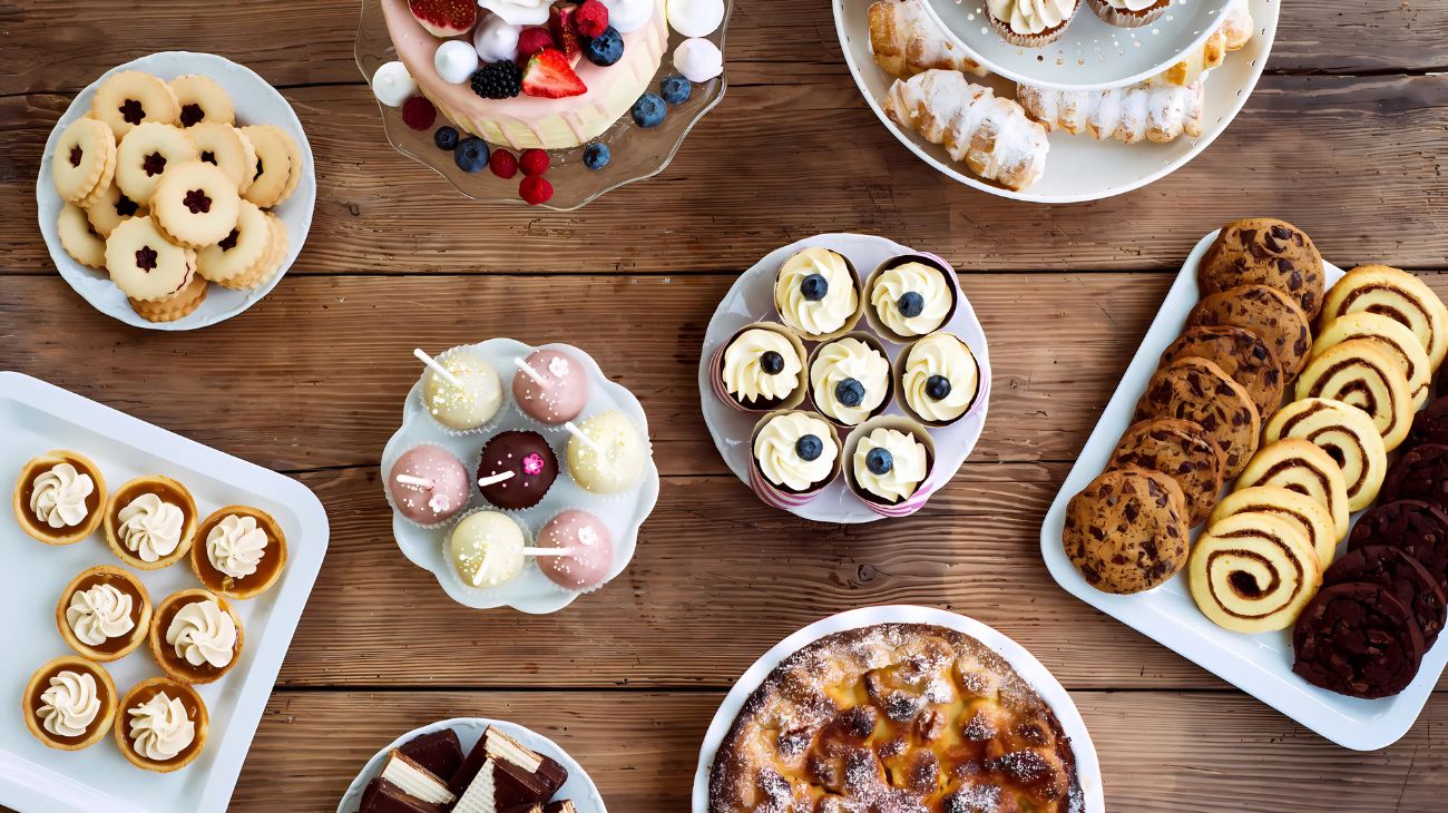 dolci dopo la fine di un pasto