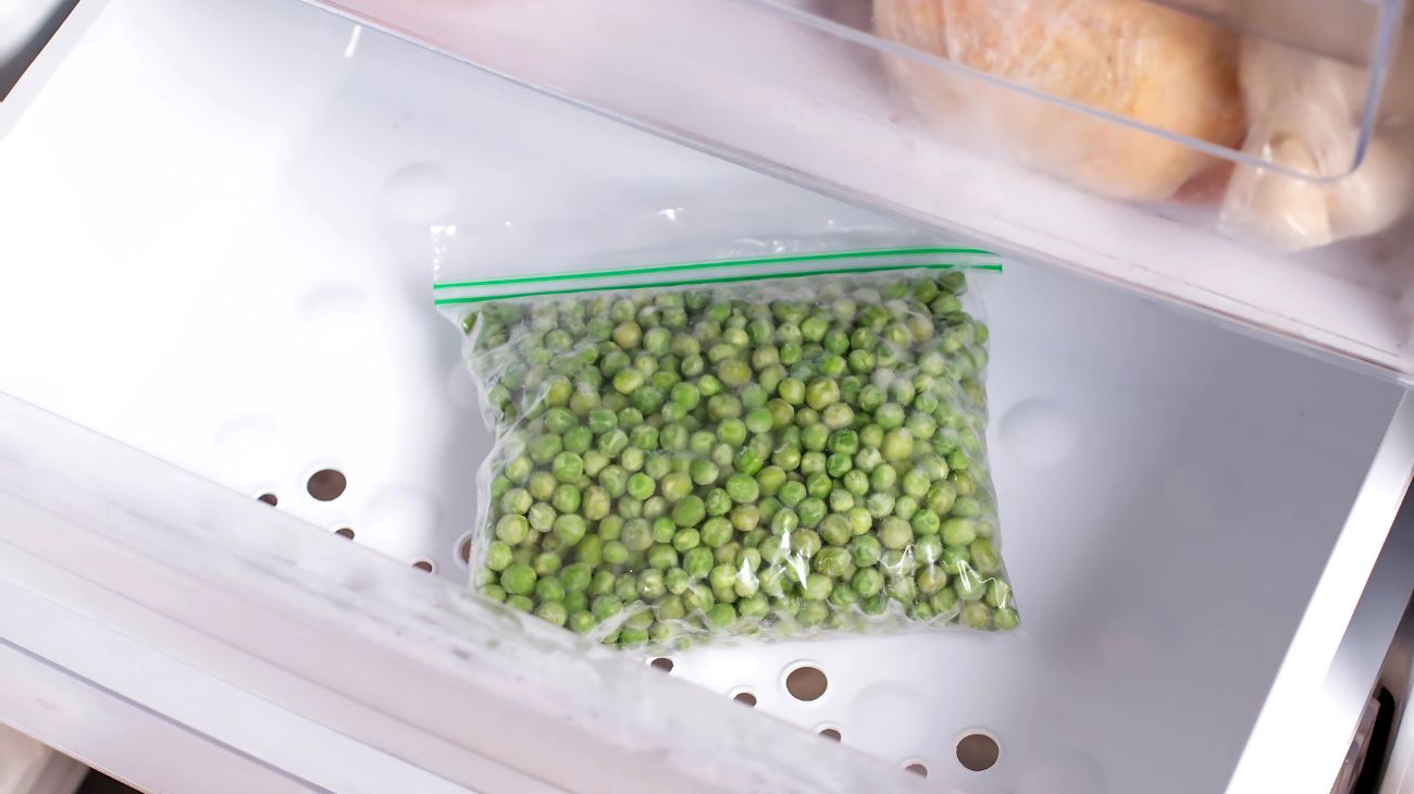 piselli congelati