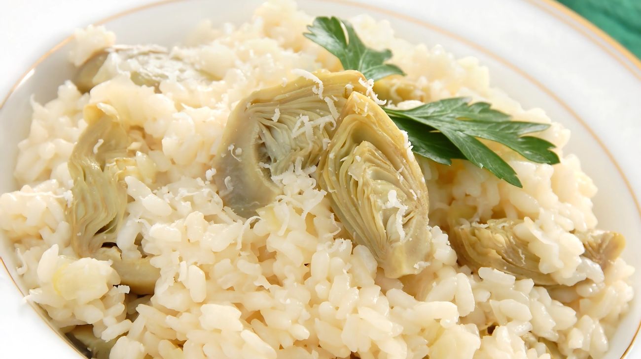 riso carciofi