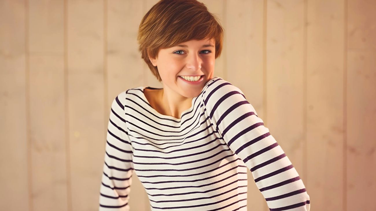 Indossare vestiti a righe