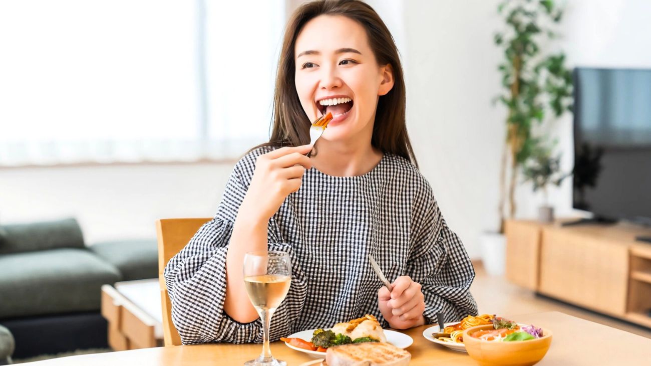 Mangiare cibi croccanti