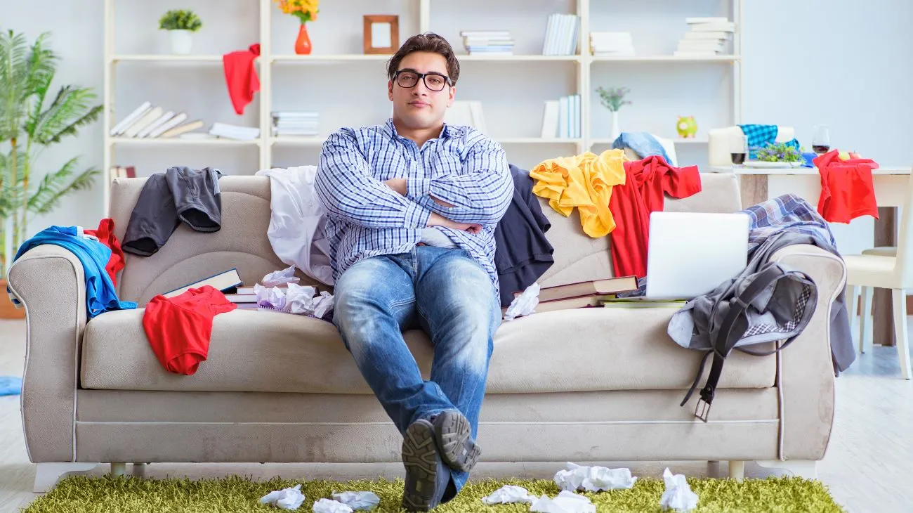 dormire nel disordine