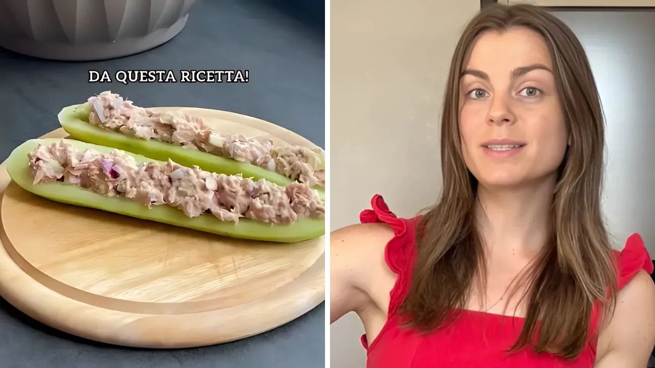 Cetriolo ripieno ricetta