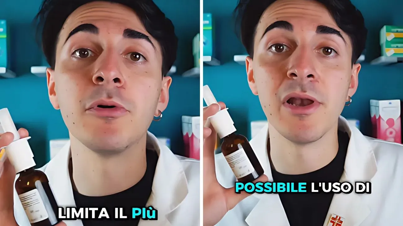 Raffreddore spray nasali