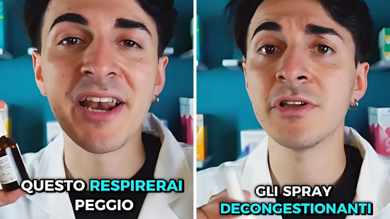 Raffreddore spray nasali