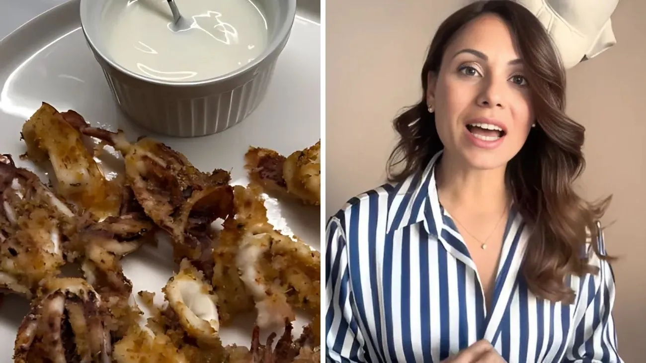 Seppia gratinata yogurt