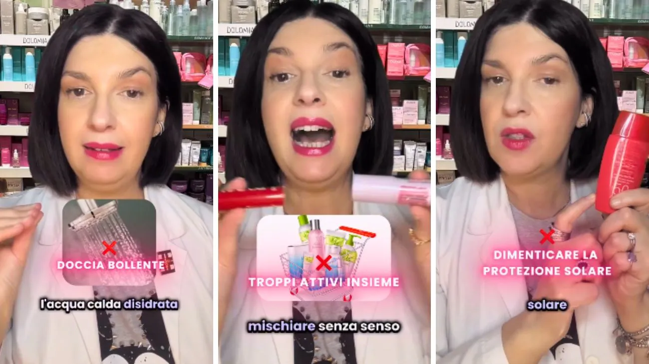 Errori invecchiare pelle