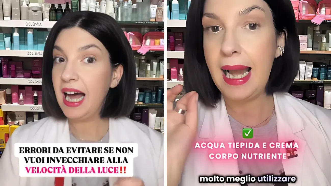 Errori invecchiare pelle