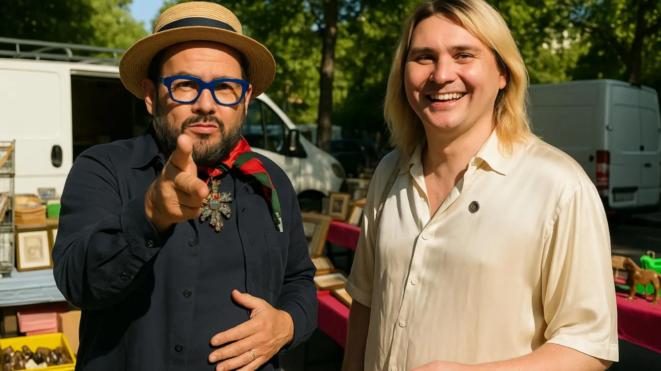 Grey WieseГуляем с Александром Васильевым по блошиному рынку в Париже"