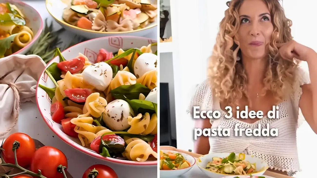 Pasta fredda tre idee