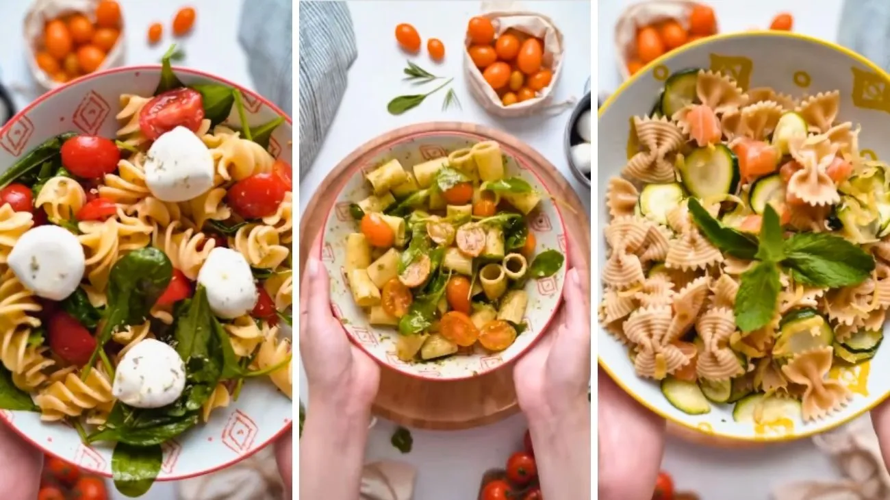 Pasta fredda tre idee