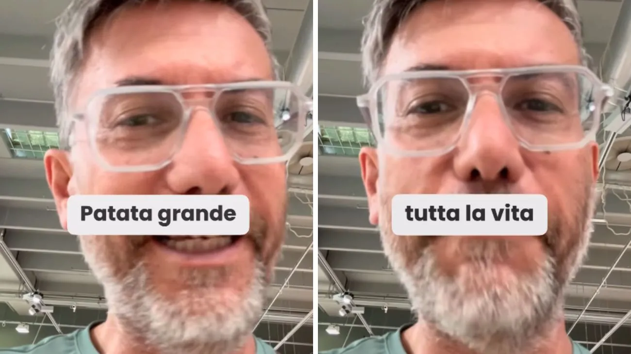 Patate grandi piccole