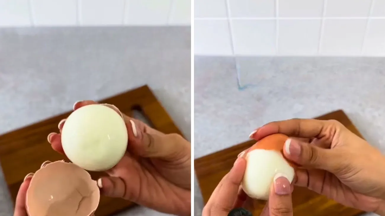 Social Lo sapevi vero, uovo sbucciato