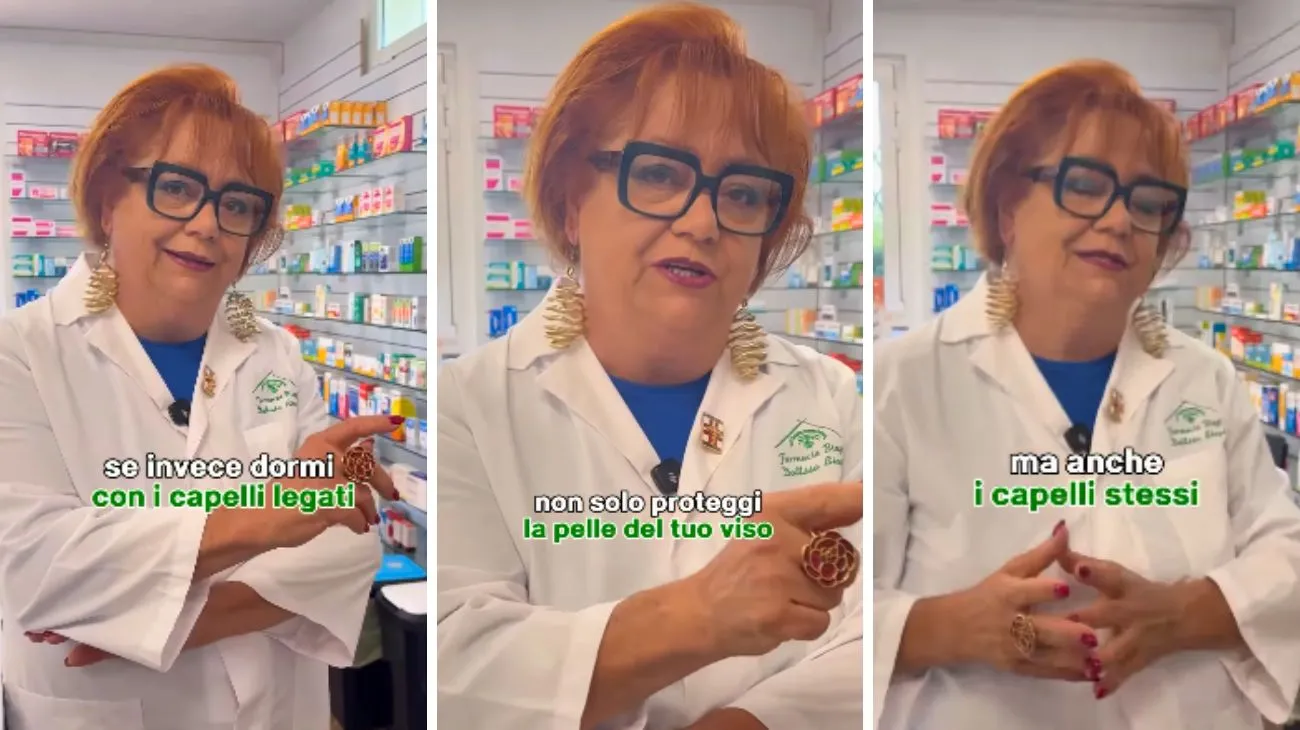 Dormire capelli sciolti